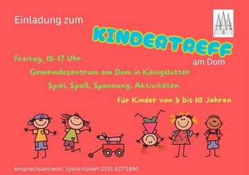 Kindertreff am Kaiserdom: 27.09., 25.10., 15.11., 13.12.